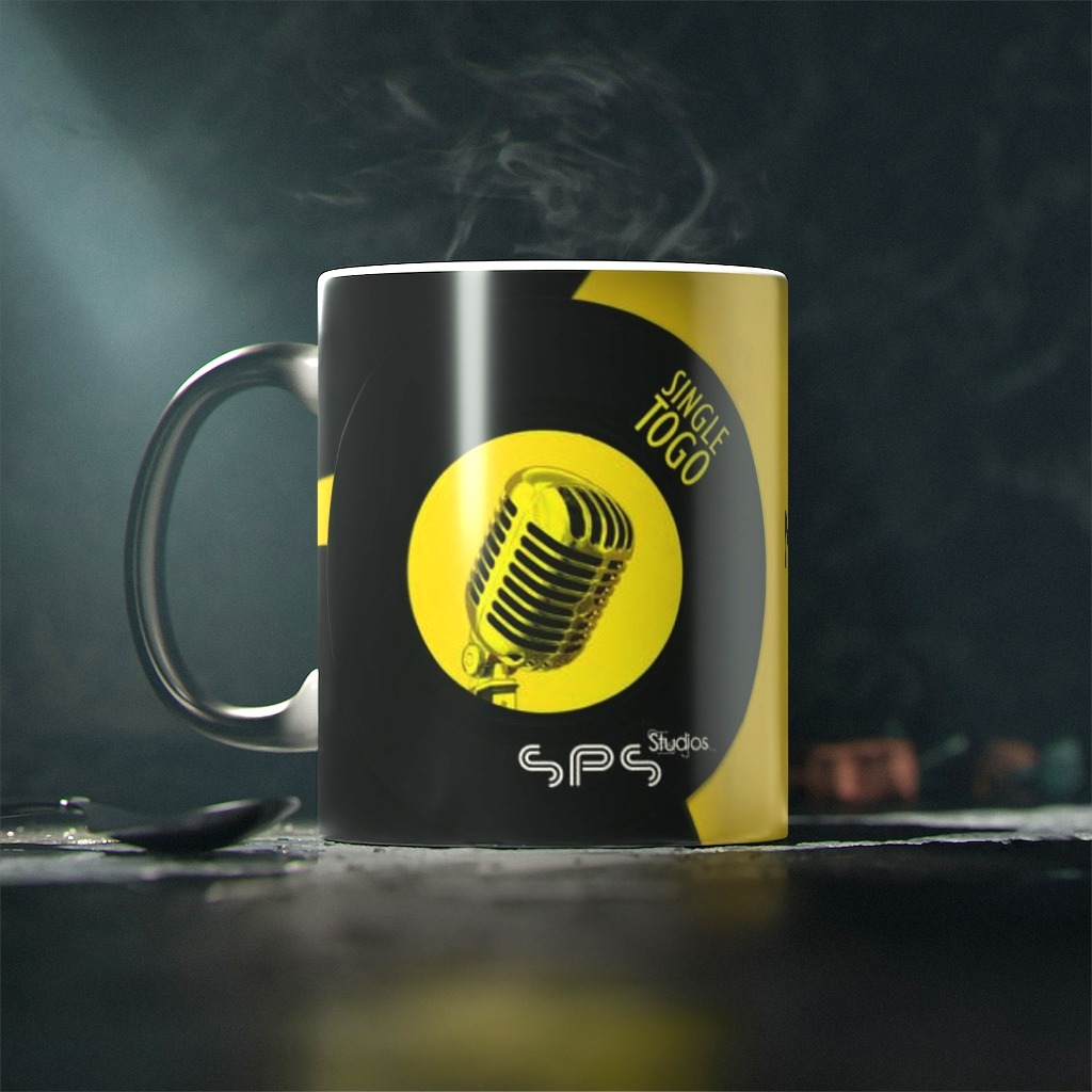 ספל מזכרת Single To Go של SPS STUDIOS עם לוגו האולפן